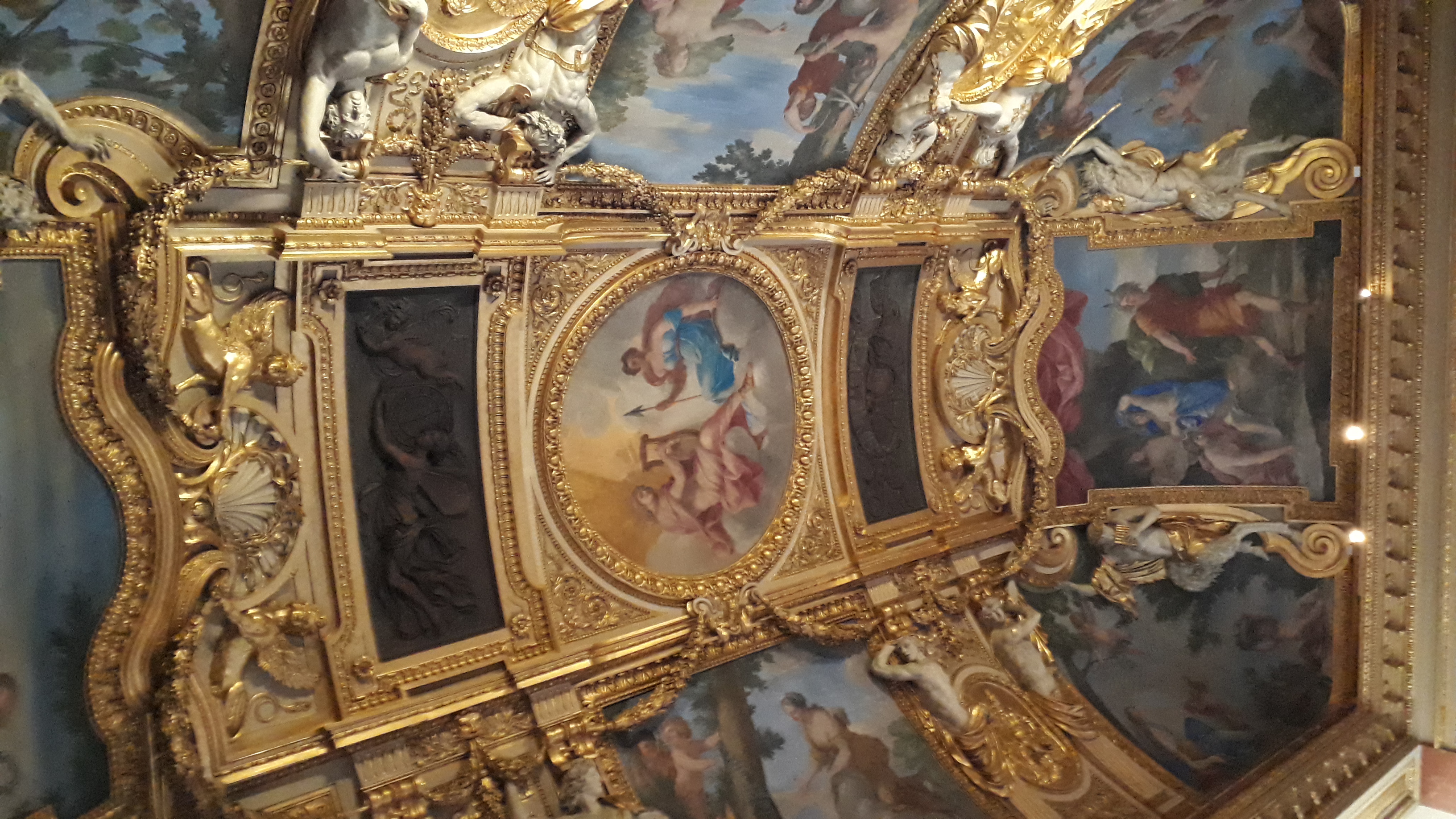 Techo de la Sala de las Estaciones